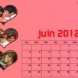 Calendrier Juin 2012
