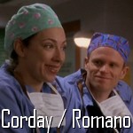 Elizabeth Corday et Robert Romano Urgences ER