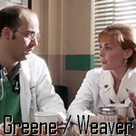 Mark Greene et Kerry Weaver Urgences ER